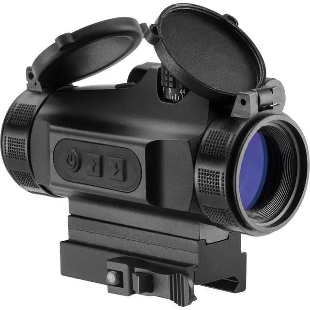 Alt view image 2 of 6 - Barska 1x30 AR-X Series HQ Red Dot Sight, Illuminated 1 MOA Red Dot Reticle, Matte Black