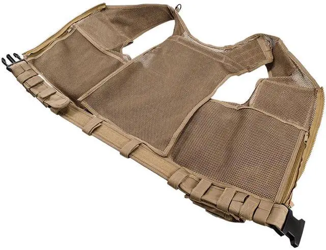 Alt view image 4 of 4 - BARSKA Loaded Gear VX-200 Tactical Vest, Right Hand (Dark Earth)