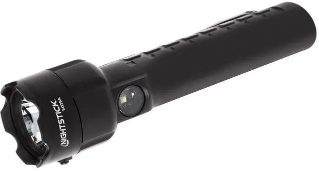 Main image of Nightstick XPP-5422BA Intrinsically Safe Dual-Light Flashlight, ATEX Certified, 120 Lumens, AA Battery, Black
