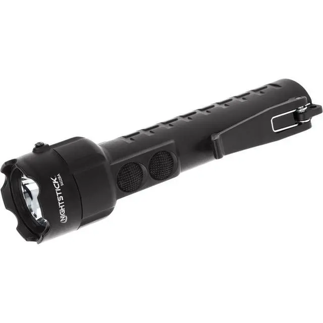 Alt view image 2 of 7 - Nightstick XPP-5422BA Intrinsically Safe Dual-Light Flashlight, ATEX Certified, 120 Lumens, AA Battery, Black