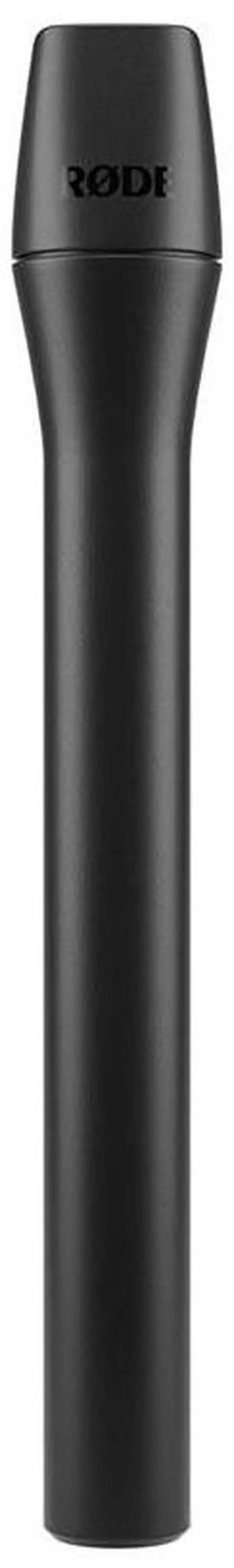 Alt view image 11 of 14 - RODE Interview Micro Handheld Mic Adapter for Wireless Clip-On Transmitter (Red)