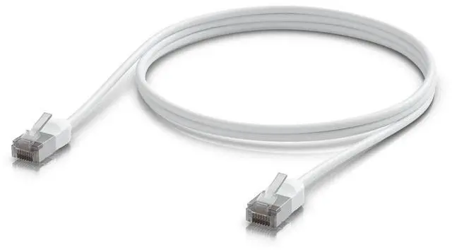 Main image of Ubiquiti Networks 3.3' UniFi Shielded Cat6A Premium Outdoor Patch Cable, White