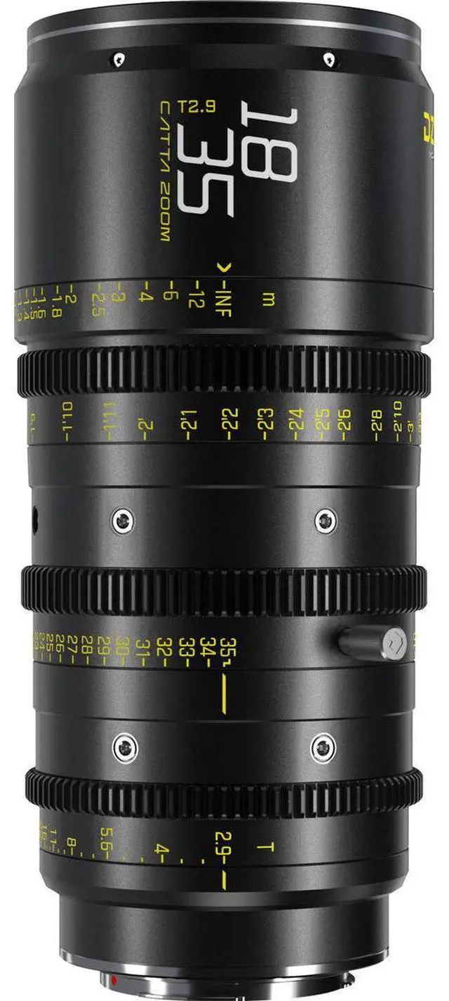 Main image of DZOFILM Catta Zoom 18-35mm T2.9 Cine Lens for Sony E, Black
