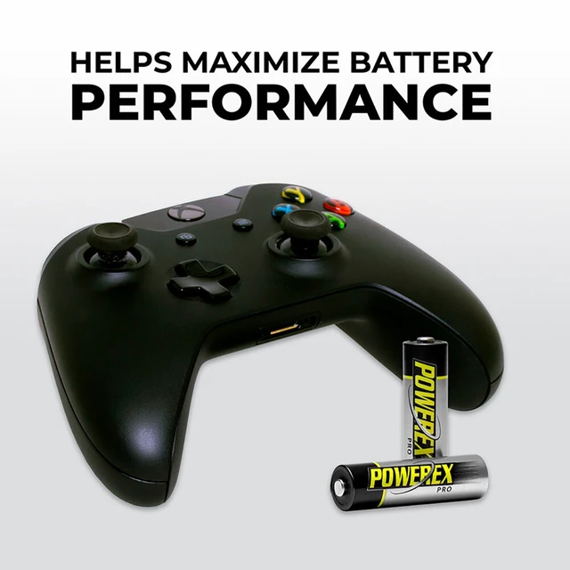 Alt view image 5 of 5 - Maha Powerex PRO 2nd Gen AA 1.2V 2700mAh Rechargeable Ni-MH Battery, 4-Pack