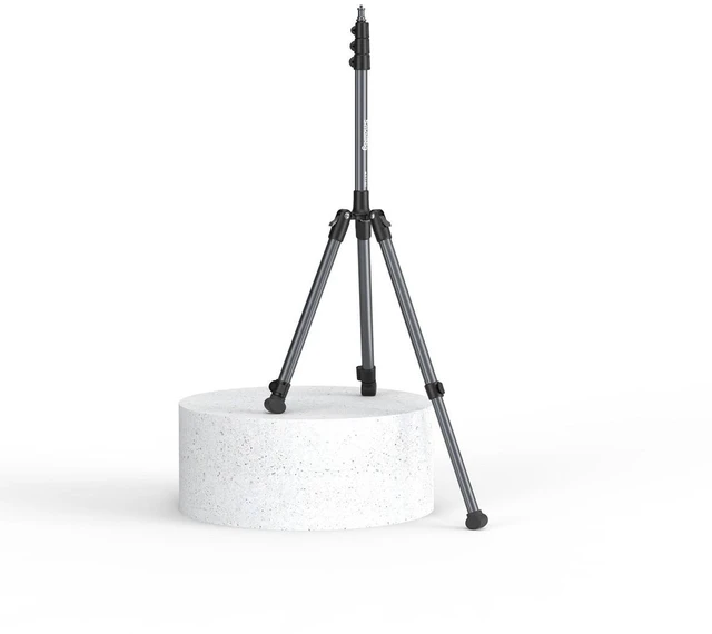 Alt view image 3 of 4 - SmallRig RT190 6.2' 4-Section Reversible Portable Light Stand, Black/Silver