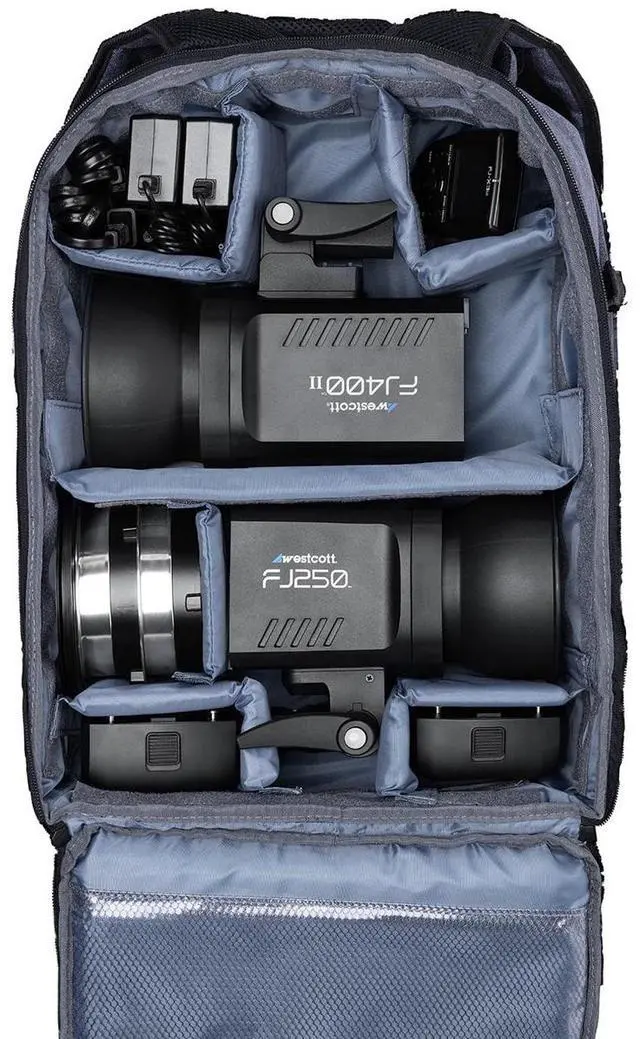 Alt view image 2 of 2 - Westcott FJ Wireless 2-Light Portable Portrait Flash Kit with FJ-X3 M Multi-Brand Wireless Trigger