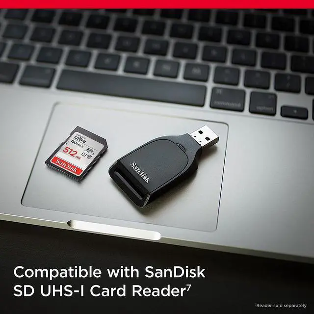 Alt view image 5 of 6 - SanDisk SANDISK Ultra SDHC UHS-I Card and SDXC UHS-I Card 512GB Bundle
