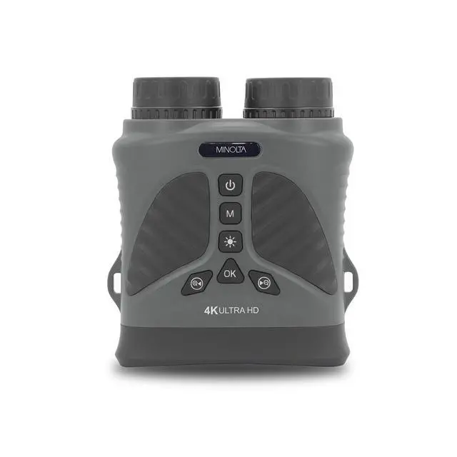 Alt view image 6 of 6 - Minolta MINOLTA MNDM10B 10x25 Digital Night Vision Monocular w/4K UHD Camera (Green)