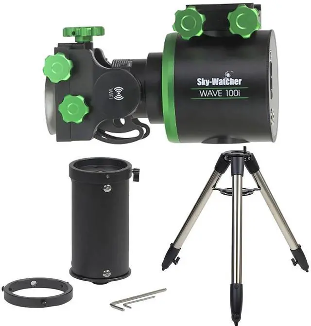 Main image of Sky-Watcher Wave 100i GoTo Strainwave Mount Head with Steel Tripod & Extension Tube