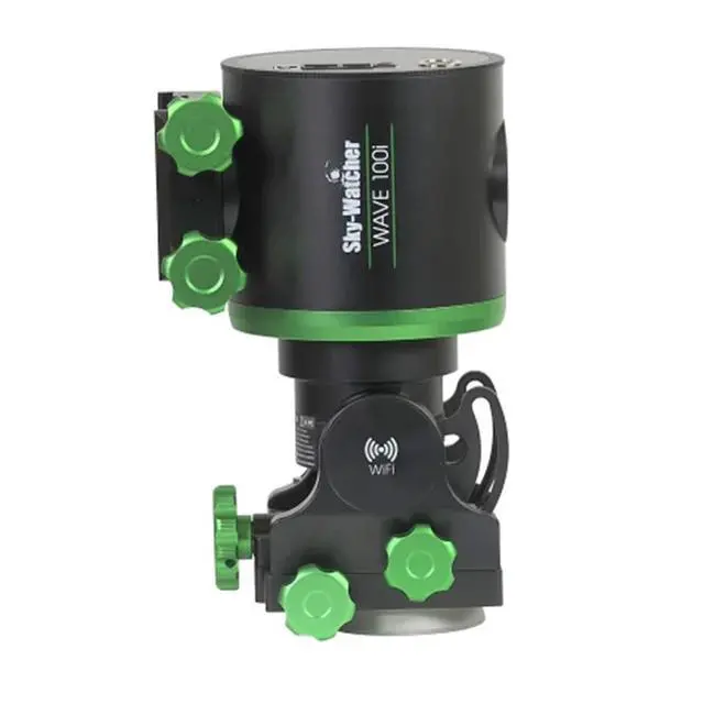 Alt view image 4 of 7 - Sky-Watcher Wave 100i GoTo Strainwave Mount Head with Steel Tripod & Extension Tube
