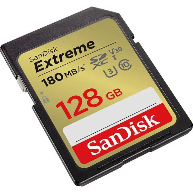 Alt view image 3 of 3 - SanDisk SANDISK Extreme SD UHS-I Card 128GB