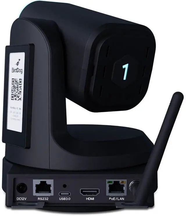 Alt view image 9 of 10 - BirdDog X1 PTZ Camera with 30x Optical Zoom (Black)
