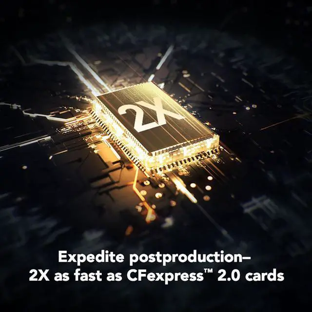 Alt view image 4 of 7 - Lexar Professional GOLD CFexpress 4.0 Type B card 1 TB, (2 Pack)