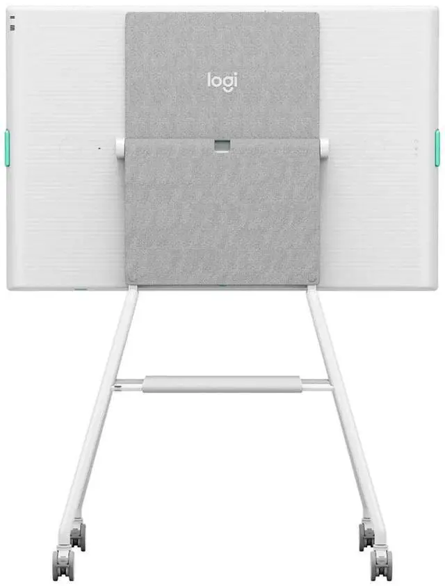 Alt view image 4 of 4 - Logitech Mobile Cart for Rally Board 65, Off-White