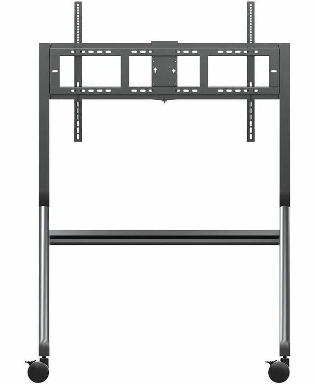 Alt view image 14 of 18 - ViewSonic VB-STND-009 IFP, CDE Slim Mobile Cart for 55" to 86" - Supports 400x400mm to 1000x600mm VESA patterns - Lockable 4" 360o Caster Wheels - Compatible With Displays up to 105" and 265 lbs. max