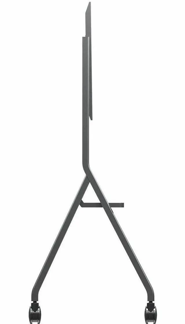 Alt view image 15 of 18 - ViewSonic VB-STND-009 IFP, CDE Slim Mobile Cart for 55" to 86" - Supports 400x400mm to 1000x600mm VESA patterns - Lockable 4" 360o Caster Wheels - Compatible With Displays up to 105" and 265 lbs. max
