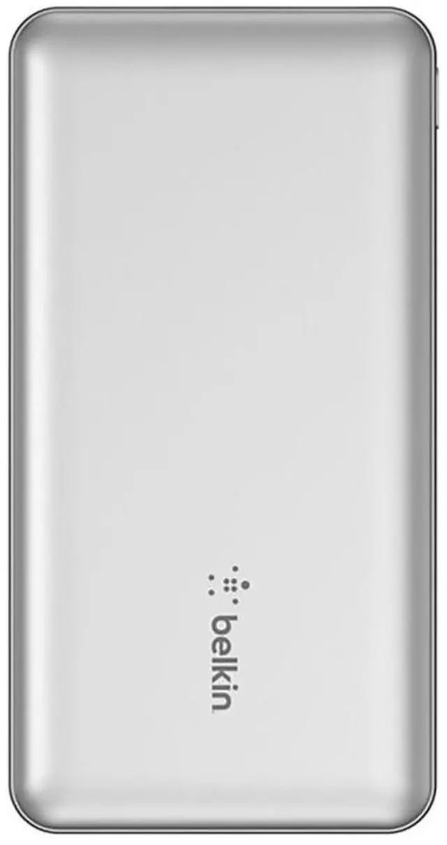 Alt view image 13 of 17 - Belkin 15W 3-port USB Power Bank - 10K mAh - 2xUSB-A (12W), 1xUSB-C (15W) - Portable Charger - w/ USB-A to USB-C Cable - Silver - For iPhone, iPad, AirPod, Smartwatch, Smartphone - 10000 mAh - 3 x USB