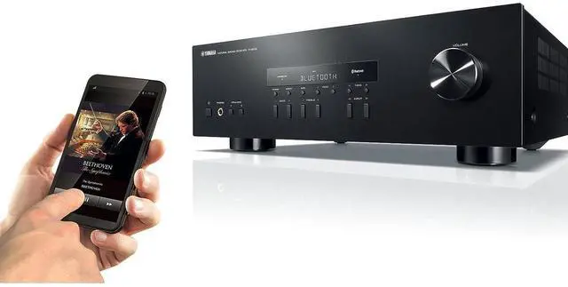 Alt view image 5 of 7 - YAMAHA R-S202BL Natural Sound 2-Ch. HiFi Stereo Receiver with Bluetooth - Black