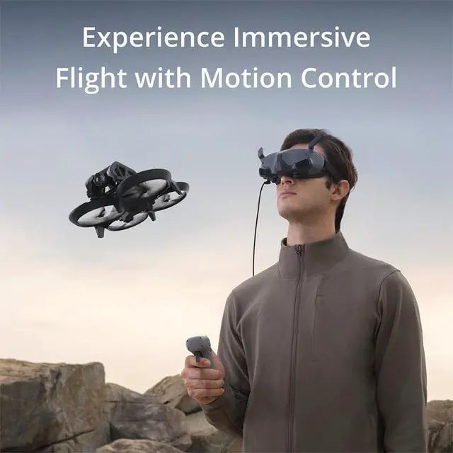 Alt view image 6 of 7 - DJI Avata Drone Pro-View Combo with Goggles 2 and RC Motion 2 Controller