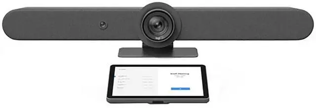 Alt view image 7 of 9 - Logitech Rally Bar + Tap IP Graphite Appliance Bundle for Medium Video Meeting Rooms with Zoom, RingCentral & Microsoft Teams on Android 991-000419