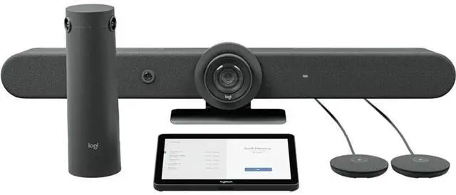 Alt view image 3 of 9 - Logitech Rally Bar + Sight Room Kit Video Conferencing Kit - TAA Compliant - 991-000535