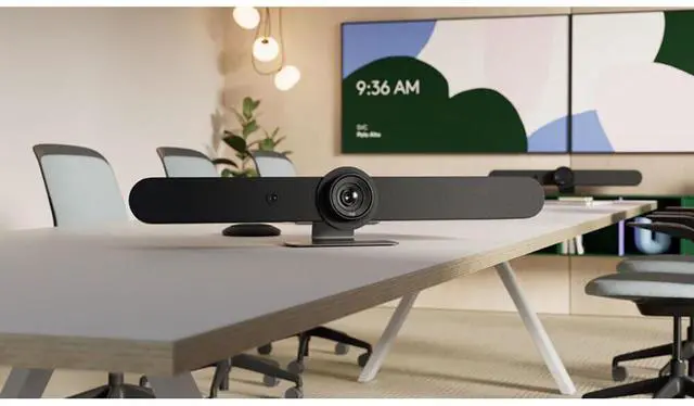 Alt view image 5 of 9 - Logitech Rally Bar + Sight Room Kit Video Conferencing Kit - TAA Compliant - 991-000535