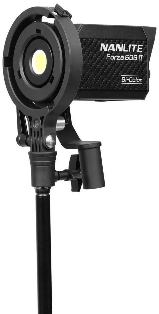 Alt view image 12 of 14 - Nanlite Forza 60B II Bi-Color LED Monolight