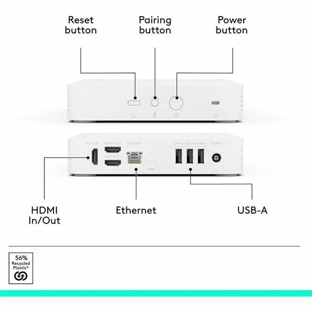 Alt view image 7 of 9 - Logitech 991-000397 Conference System Accessory Kit - Brown Box Packaging