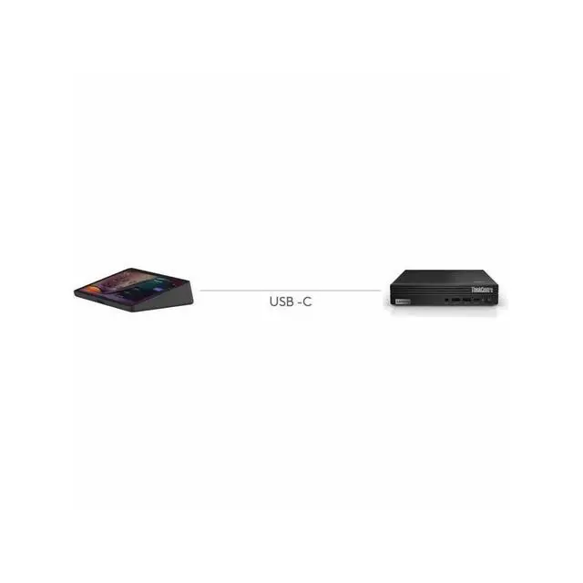 Alt view image 6 of 7 - Logitech MeetUp 2 4K All-in-One Conferencing Camera with Lenovo ThinkSmart Tiny Mini PC and 10.1" TAP Touch Controller with USB Kit for Small Microsoft Teams Meeting Room