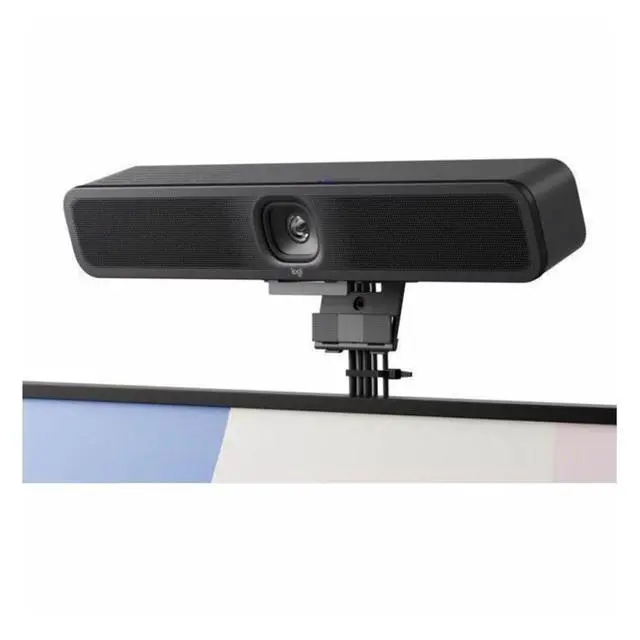 Alt view image 2 of 7 - Logitech MeetUp 2 4K All-in-One Conferencing Camera with Lenovo ThinkSmart Tiny Mini PC and 10.1" TAP Touch Controller with USB Kit for Small Microsoft Teams Meeting Room