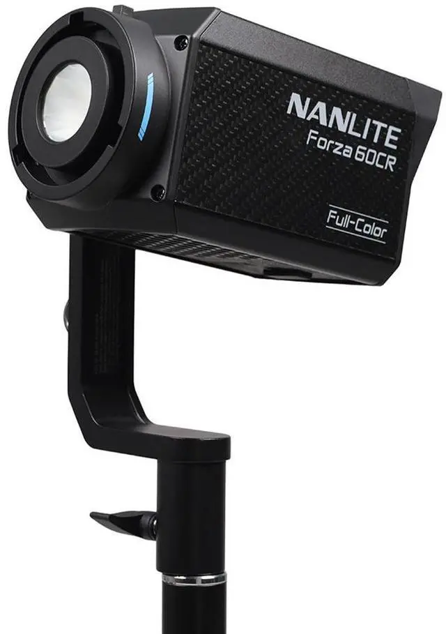 Alt view image 8 of 14 - Nanlite Forza 60CR RGBLAC LED Spotlight with CRMX Kit