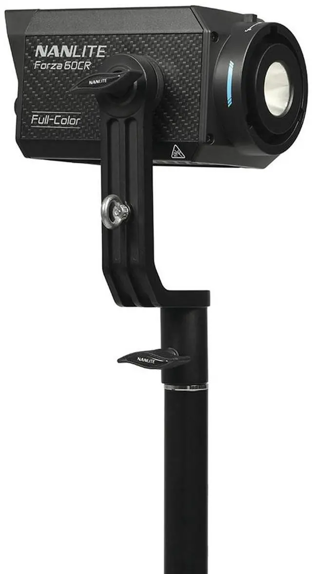 Alt view image 12 of 14 - Nanlite Forza 60CR RGBLAC LED Spotlight with CRMX Kit