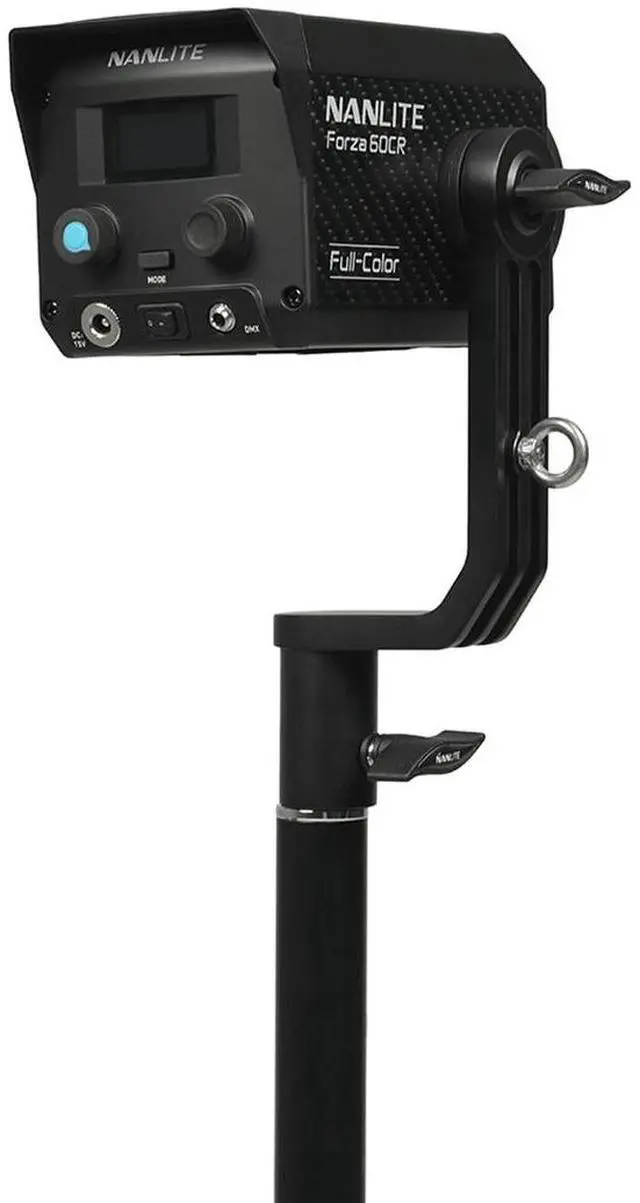 Alt view image 14 of 14 - Nanlite Forza 60CR RGBLAC LED Spotlight with CRMX Kit