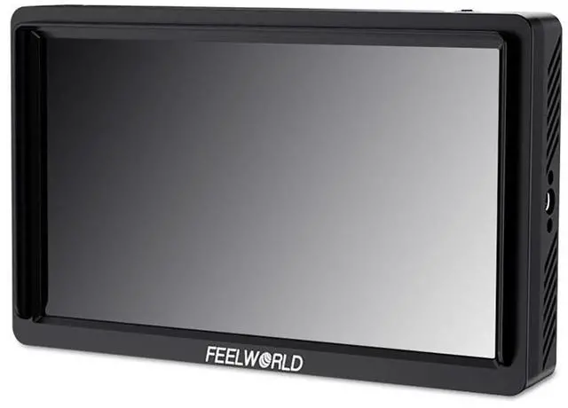 Alt view image 14 of 14 - FEELWORLD FW568S 6 inch DSLR Camera Field Monitor with Waveform 3D LUT SDI 4K HDMI Input Output Video Peaking Focus Assist Small 8.4V DC Include Tilt Arm
