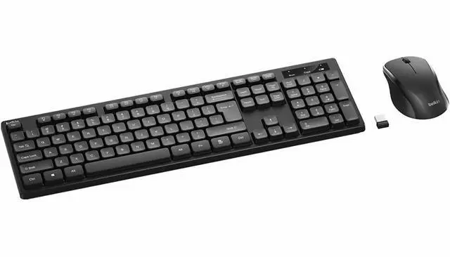 Alt view image 17 of 20 - Belkin Keyboard & Mouse - Wireless Keyboard - Wireless Mouse - Optical