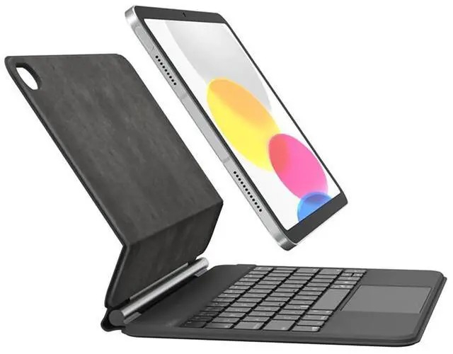 Alt view image 15 of 15 - Belkin Pro Keyboard Case with Magnetic Stand for iPad 10.9" (10th Gen) Model BBZ002TT-V3