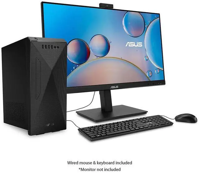 Alt view image 9 of 12 - Asus S501MD-DB504 Desktop Computer i5-12400 16GB 512GB SSD W11P