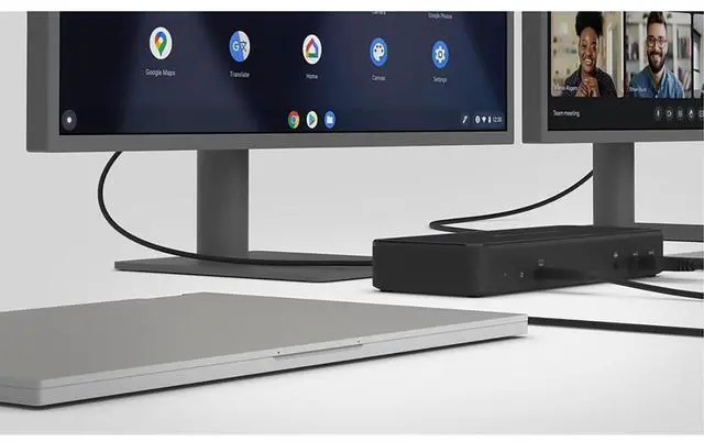 Alt view image 11 of 11 - Belkin Universal USB-C Triple Display Laptop Docking Station 85W INC003TTBK