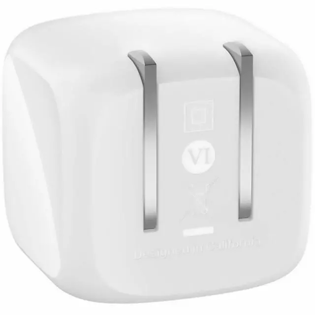 Alt view image 10 of 14 - Belkin 30W Portable USB-C Wall Charger 1xUSB-C (30W) Fast Charge Power Adapter w/ USB-C to USB-C Cable -White Model WCA008DQ1MWH-B6