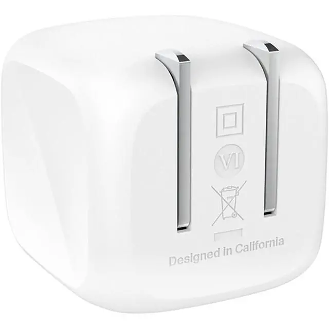 Alt view image 9 of 14 - Belkin 45W Portable Cubic USB-C Wall Charger w/ USB-C Cable 1xUSB-C Foldable Prongs Fast Charge Power Adapter White Model WCA013DQ1MWH-B6