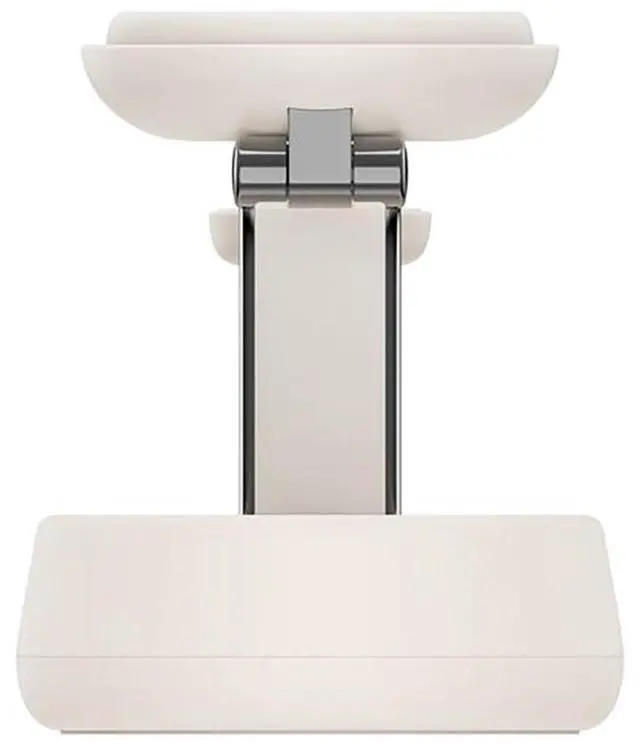 Alt view image 3 of 14 - Belkin UltraCharge Pro 25W 3-in-1 Magnetic Qi2 Wireless Charging Dock, Sand