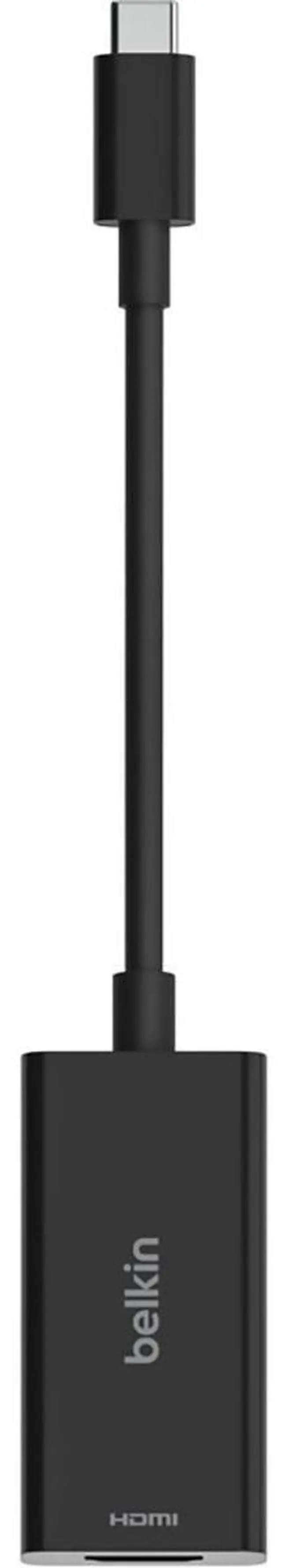 Alt view image 12 of 12 - Belkin AVC013btBK 7.5" Black Connect USB-C to HDMI 2.1 Adapter (8K, 4K, HDR compatible) Male to Female