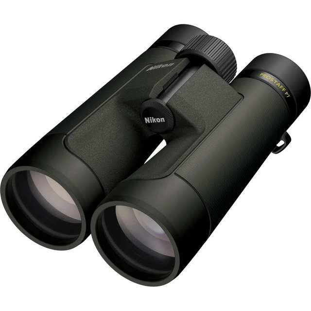 Alt view image 2 of 12 - Nikon 12x50 PROSTAFF P7 Waterproof Roof Prism Binoculars with 5.6 Degree Angle of View