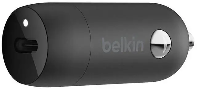 Alt view image 8 of 14 - Belkin 30W USB-C Car Charger Model CCA004BTBK