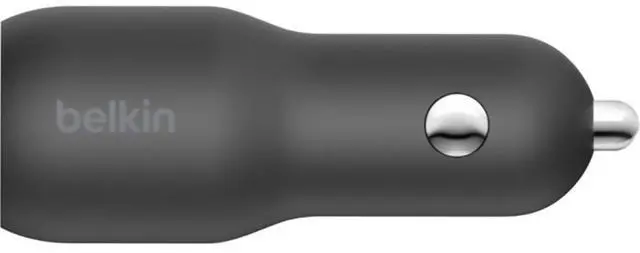 Alt view image 6 of 8 - Belkin Dual Car Charger with PPS 37W CCB004BTBK