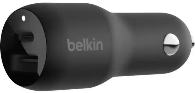 Alt view image 5 of 8 - Belkin Dual Car Charger with PPS 37W CCB004BTBK