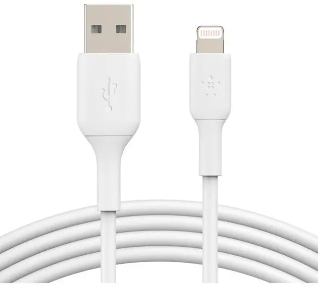 Alt view image 5 of 10 - Belkin Lightning/USB Data Transfer Cable CAA001BT0MWH