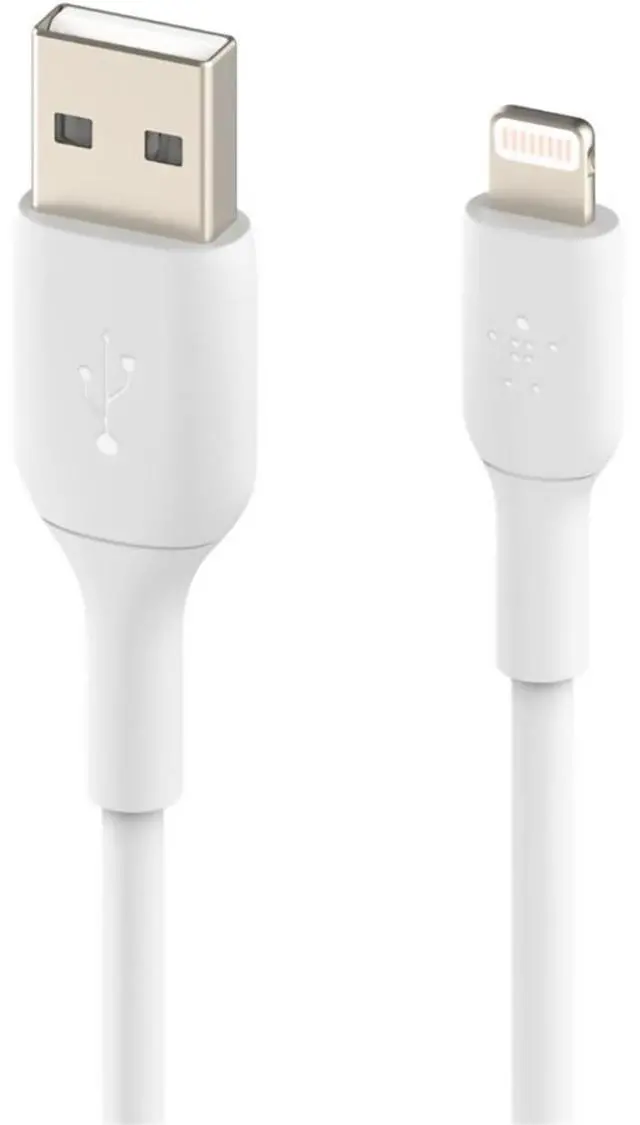 Alt view image 7 of 10 - Belkin Lightning/USB Data Transfer Cable CAA001BT0MWH