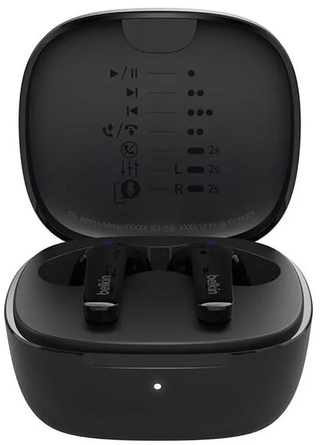Alt view image 10 of 15 - Belkin SoundForm Motion2 True Wireless In-ear Earbuds/Headphones - Black