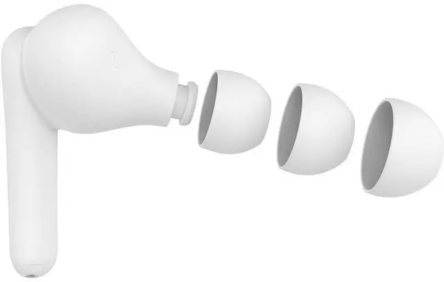Alt view image 18 of 20 - Belkin SoundForm Rhythm True Wireless Earbuds - White